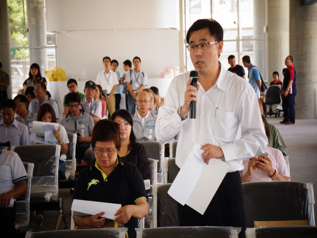 第一天，6月17日，考察新竹縣、市跨越頭前溪替代道路工程規劃案